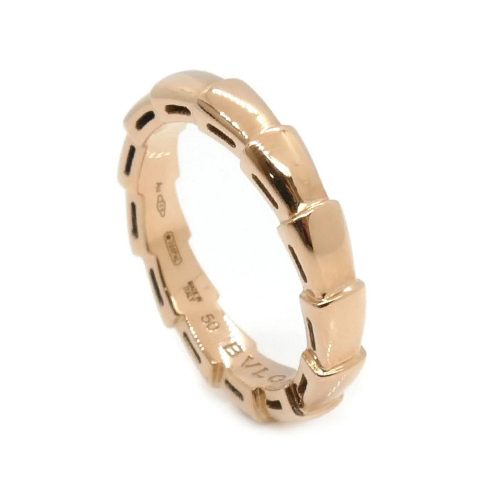 50 Serpenti Gold (Good) Ring Pre-Owned BVLGARI Women's Bvlgari Pink K18PG 4.3g 349649 Viper