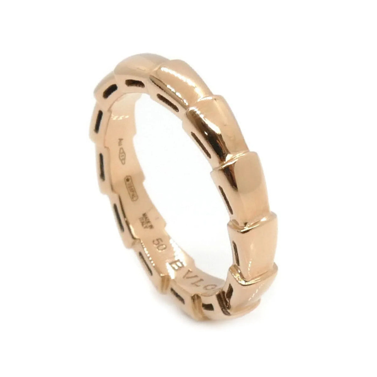 50 Serpenti Gold (Good) Ring Pre-Owned BVLGARI Women's Bvlgari Pink K18PG 4.3g 349649 Viper