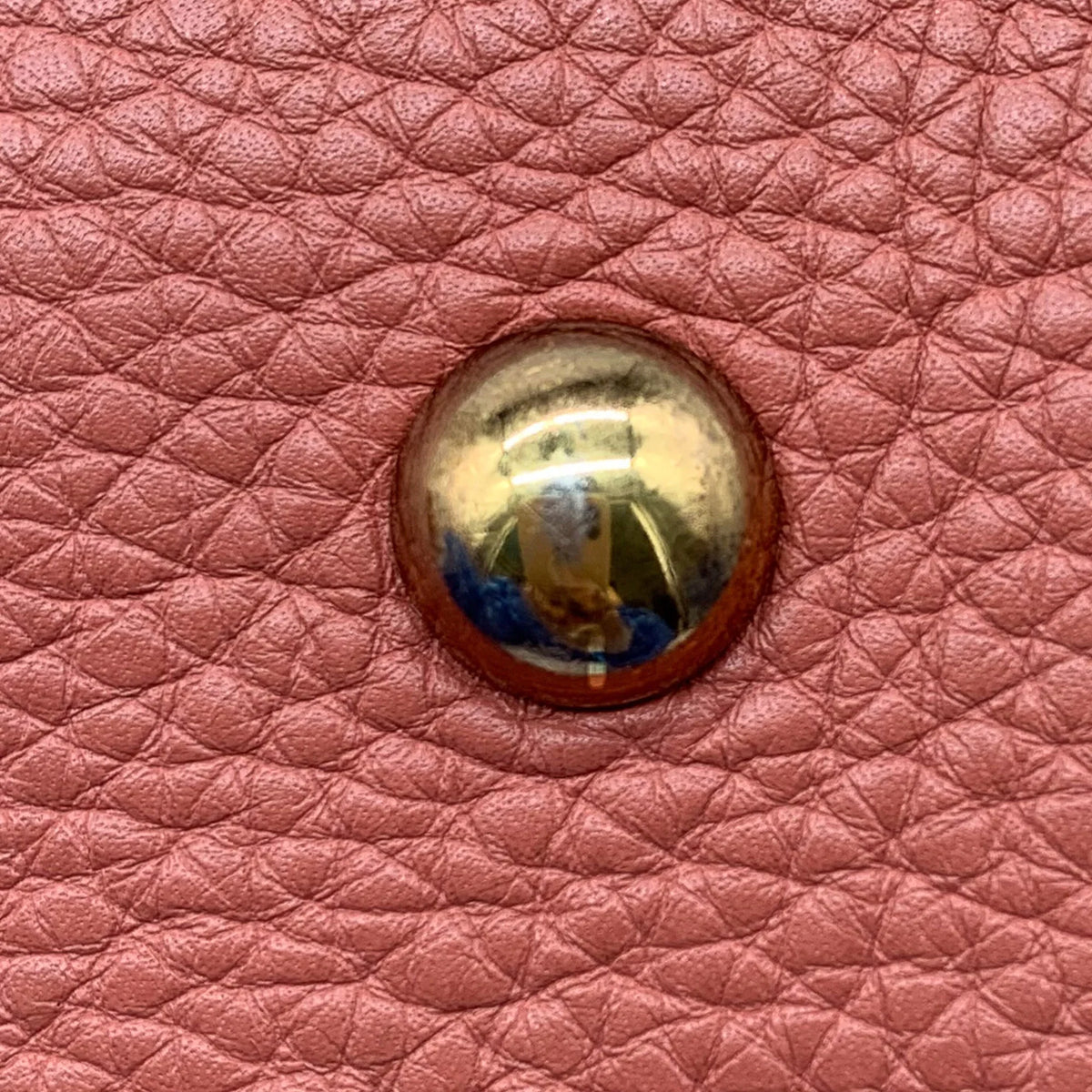 (Fair) Pink Calf Authenticated Unisex Bamboo Leather Gucci Pre-Owned Satchel Shopper