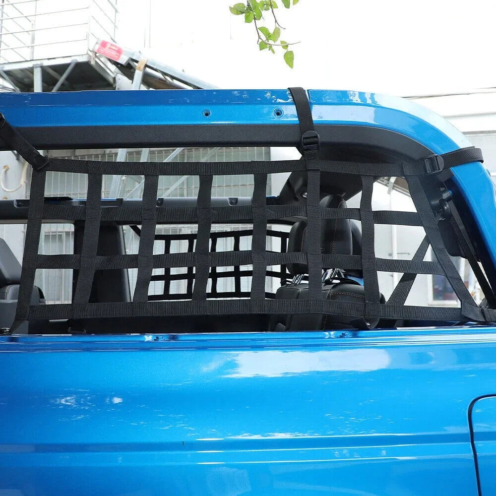 Net Teledu Mesh Side 2x Door Restraint Cargo 21+2 Protective Rear Trunk