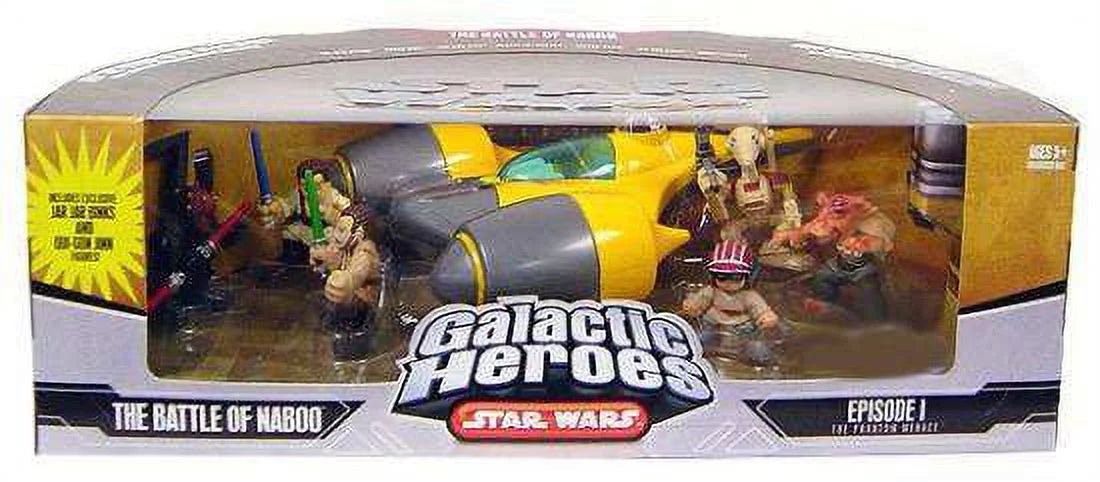 Set Cinema Mini of Wars Heroes Galactic The Scenes Figure Naboo Battle Star