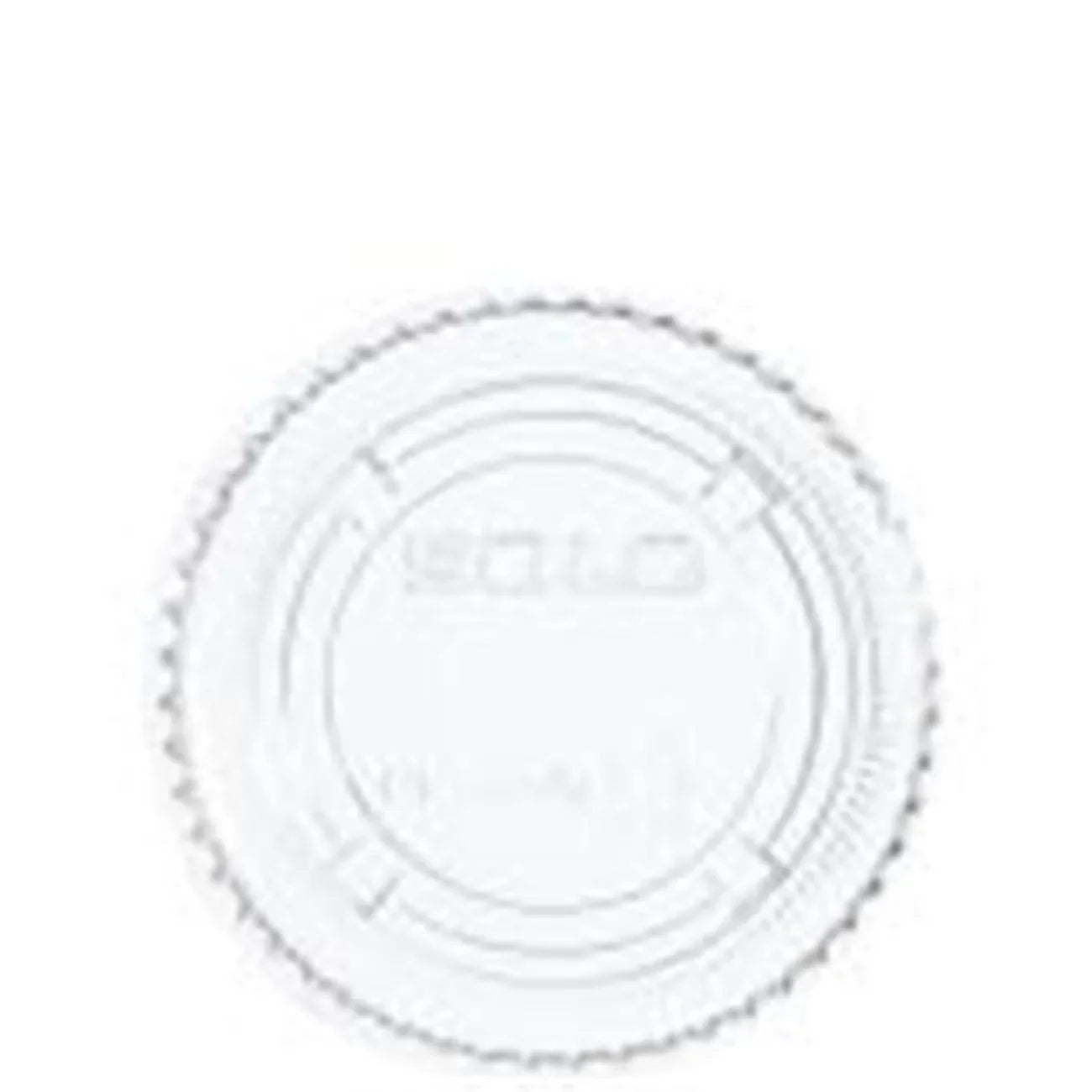 Lid - for of 2500 Case Cup, Clear Dart Pet Portion PL200N CPC Plastic Medium