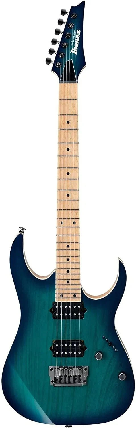 Electric Green Series RG RG652AHMFX Ibanez Burst Guitar Prestige Nebula 6-String