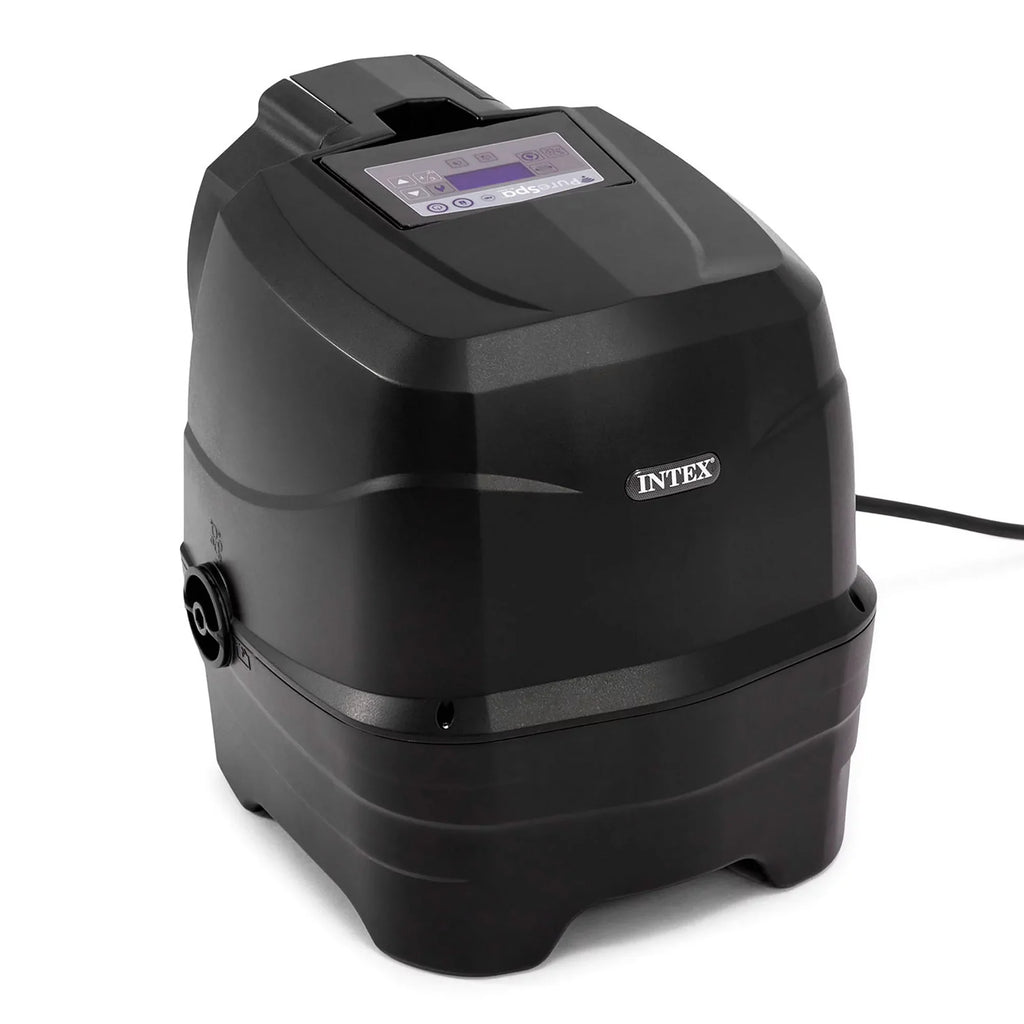 Plus 28", x Intex with Hot Tray PureSpa 94 Phone Inflatable Greystone Tub,