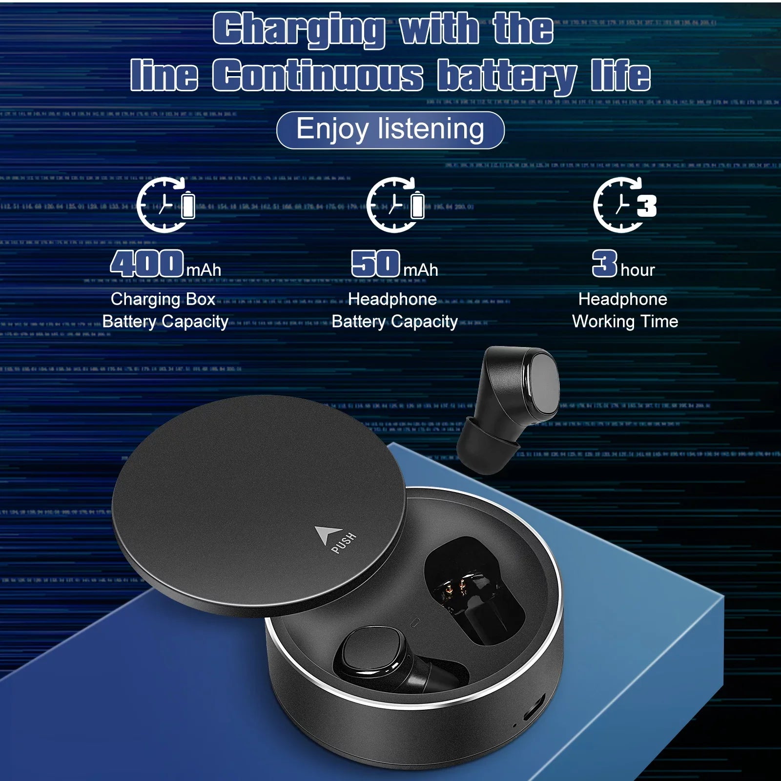 Deep Wireless Bluetooth in-Ear Sports UrbanX Earbuds Mic For Bass HTC Black - Waterproof Built-in IPX5 Desire Earphones 5.0 X7 Mic Headphones with Earbuds True Touch 12s Control