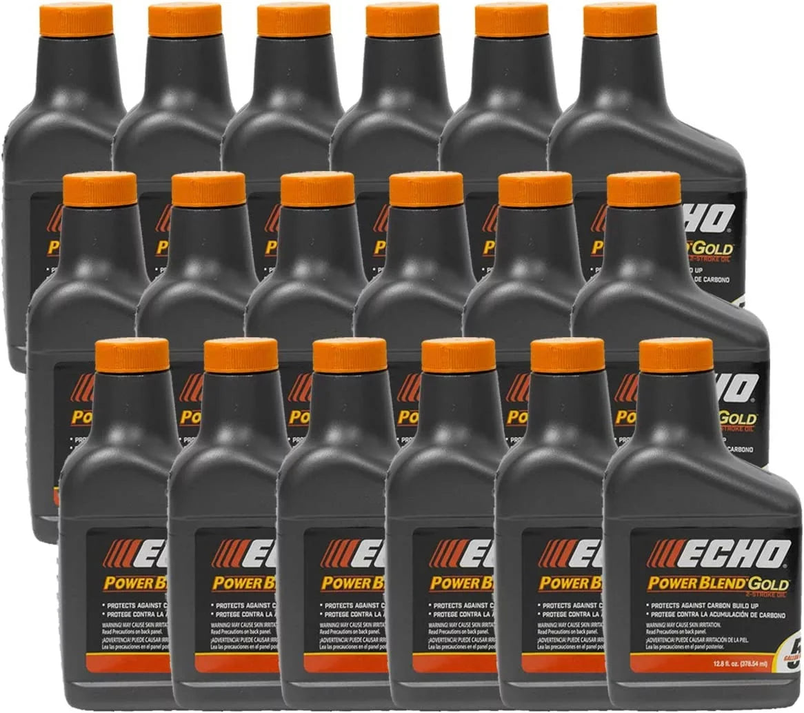 Oil of Pack 5 Mix oz for Echo 2-Stroke 6450005GDS-2PK PowerBlend 12.8 Gold Bottle 24 Gallons Engine 50:1