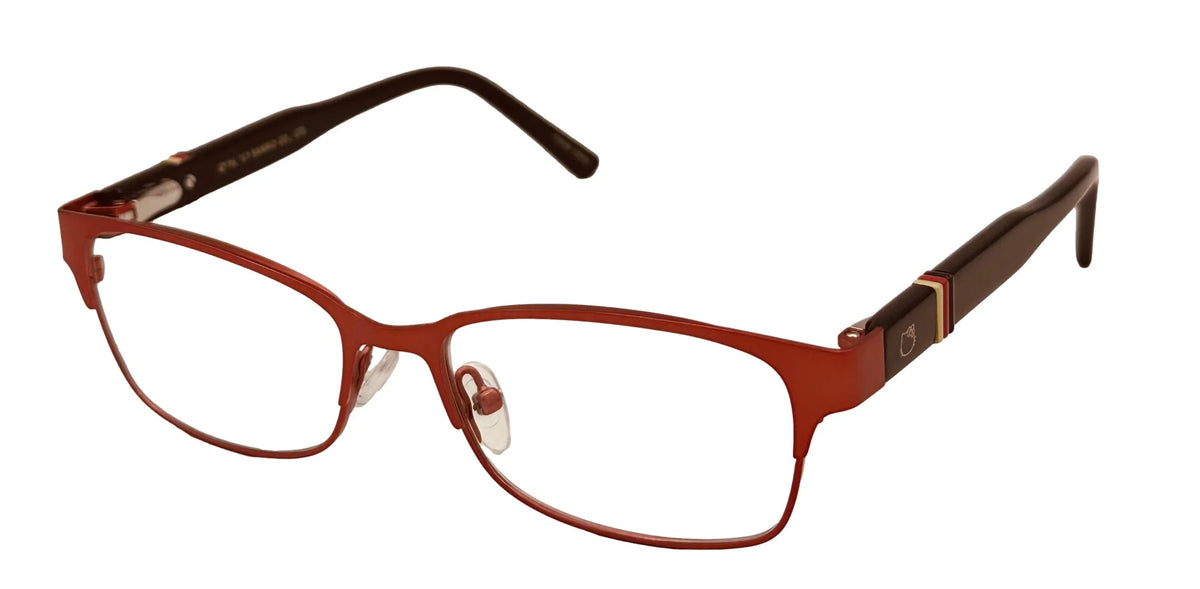 Metal Kitty Red Rectangle Hello Frame. 1 49mm 280. Eyewear Kids