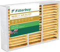 (1-Pack) 17x26x4 Filterbuy AC for Furnace HVAC Pleated x6664 MERV 11 Air Filters Lennox