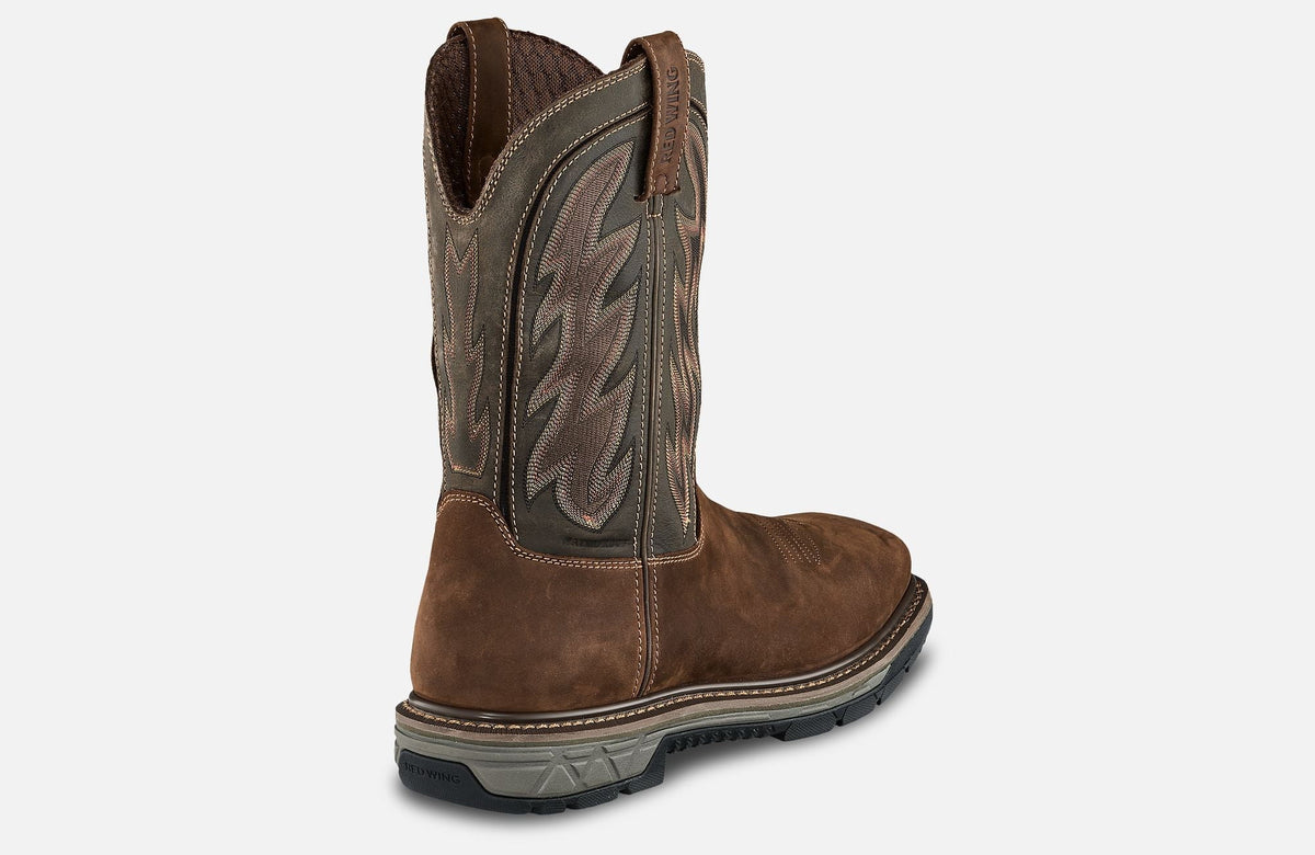 Red Style Wing Waterproof, 2204 Toe Boot Men's 11-inch RioFlex - Work Pull-on Safety