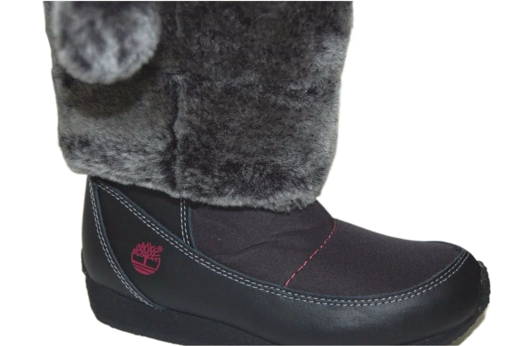 Fur 2.5 Medium Boot Black Youth 59794 Tall Preschool Timberland Winterberry size US