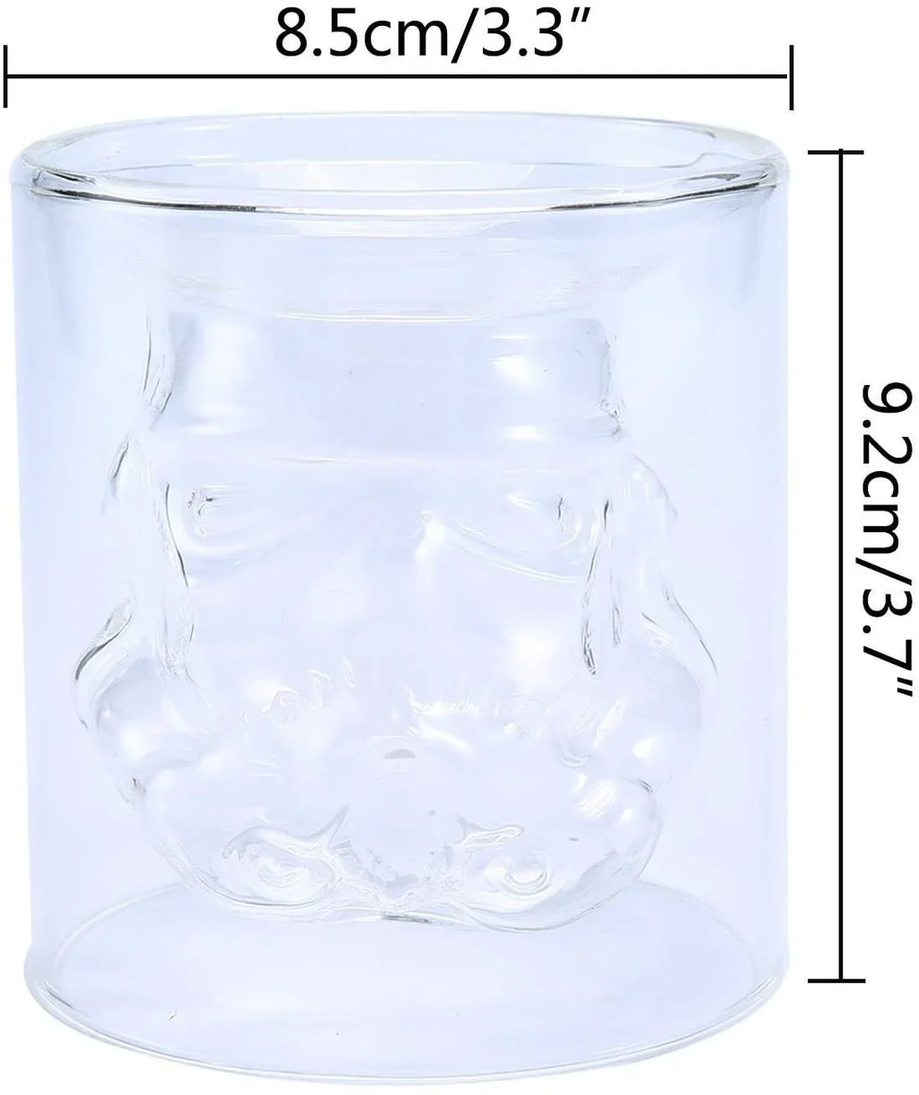 Whiskey Wall Glasses, Glass Glasses, Glasses, Bourbon, Drinking Wall AI Glasses Cocktails, Cognac 150ML Scotch Double VI Rocks Old Whisky, Double Fashioned for Cocktail Water