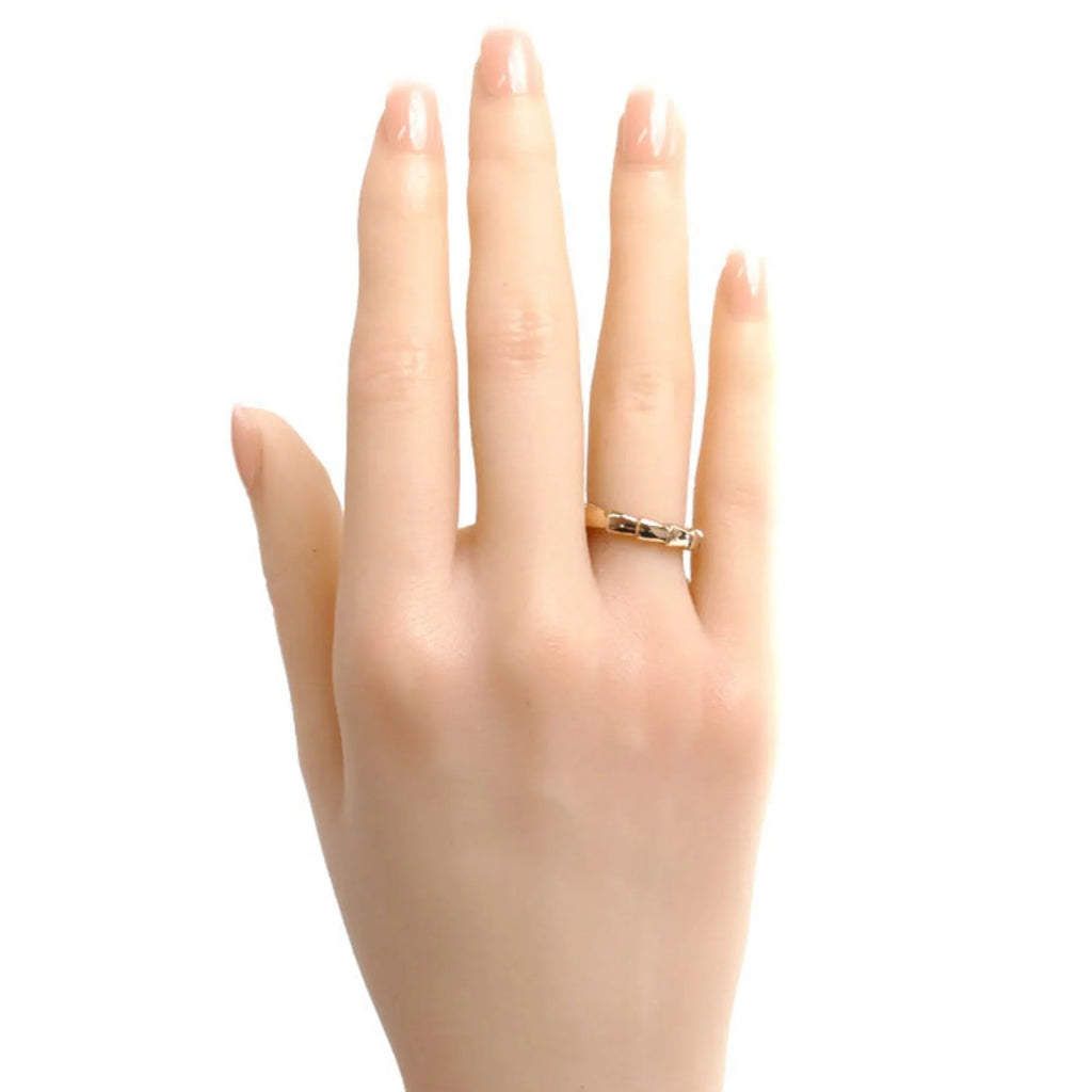 50 Serpenti Gold (Good) Ring Pre-Owned BVLGARI Women's Bvlgari Pink K18PG 4.3g 349649 Viper