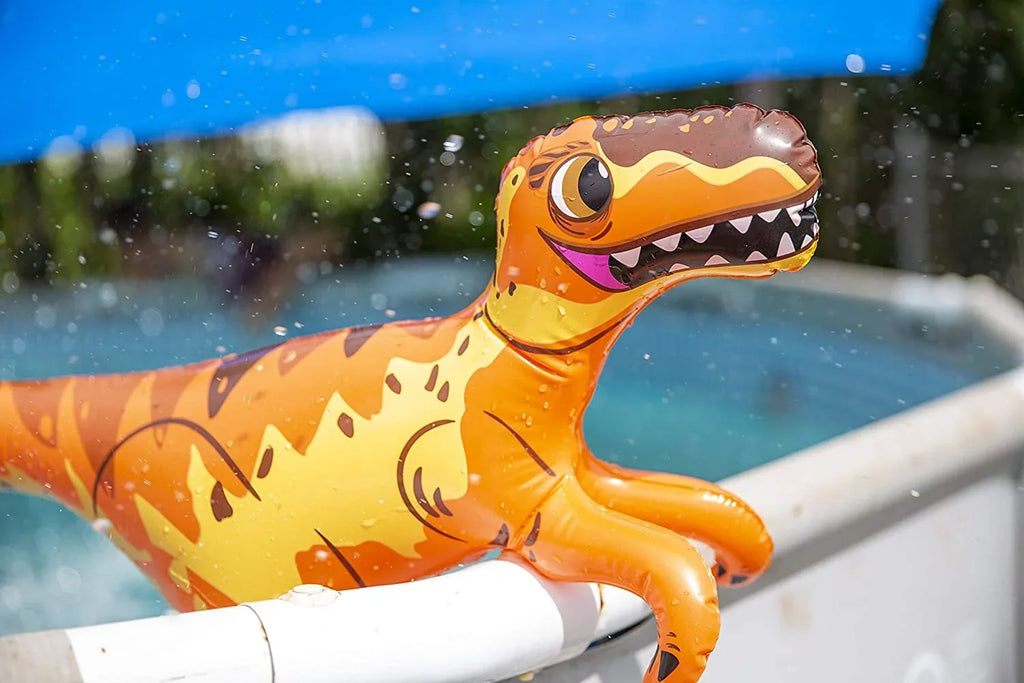 T-Rex Pump Toys Dinosaur Dinosaur Inflatable Set Dazmers | With Playset -