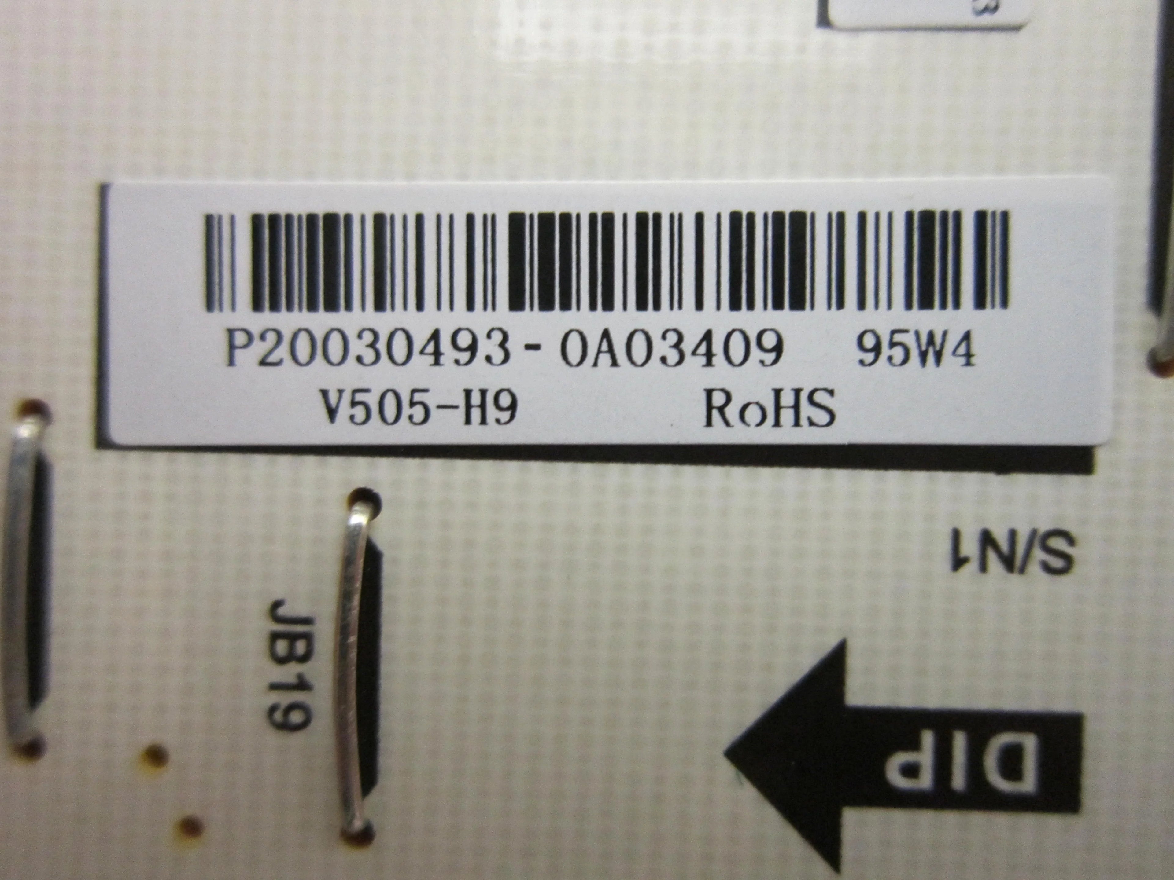 Supply V505-H9 Power (PW.95W2.681, 6M04B0002L000 B0002L000) Vizio