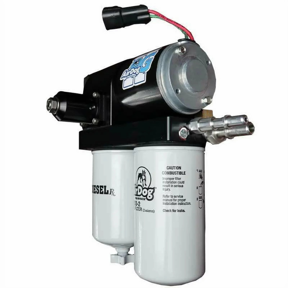 Powerstroke 08-10 II-5G DF-220-5G 6.4L Pump AirDog PureFlow Fuel Ford