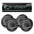 2 and Alexa, including Speakers 6-1/2" Bluetooth, Amazon Coaxial TS-A652F - - 3-way Pairs Android/iPhone of Single DIN Pioneer with Pioneer DEH-S6220BS Controls