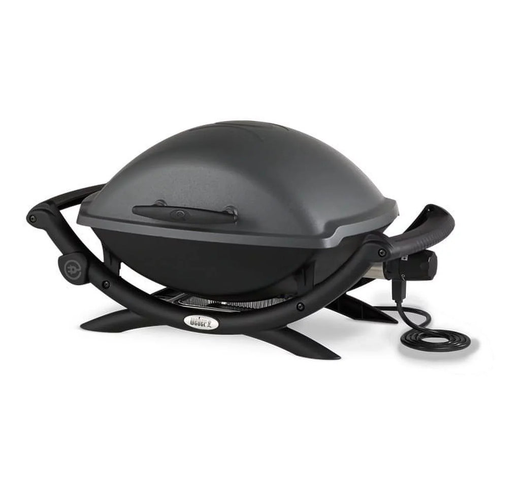 Q Grill Weber (Black) Cover 2400 Grill with Cart and Bundle Electric