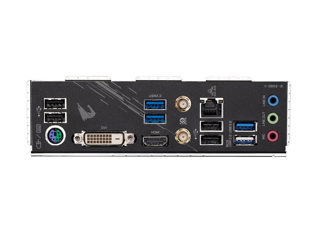 with GIGABYTE 1, Motherboard SATA PCIe Single 3.2 LAN, Micro-ATX M.2, 6Gb/s, ELITE AM4 AX USB GbE AMD (rev B550 Gen AORUS B550M 4.0 Realtek 1.3)