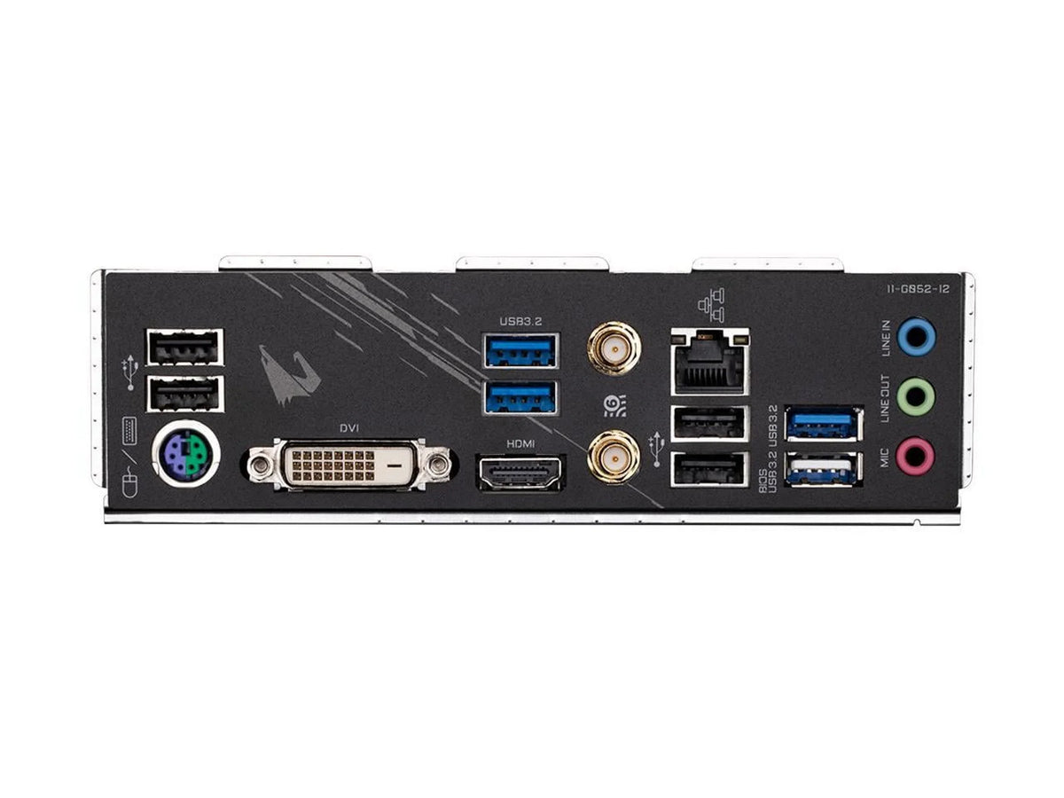 with GIGABYTE 1, Motherboard SATA PCIe Single 3.2 LAN, Micro-ATX M.2, 6Gb/s, ELITE AM4 AX USB GbE AMD (rev B550 Gen AORUS B550M 4.0 Realtek 1.3)