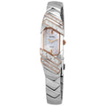 Women's with Watch and Diamond Seiko Stainless Pearl SUP332 Solar Mother Dial of a Steel