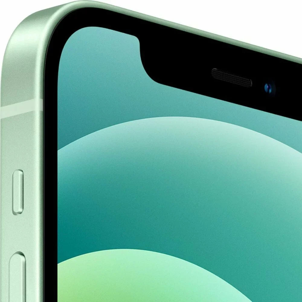 Apple Restored Green 12 128GB Cell (Refurbished) Unlocked iPhone Phone Mini Fully