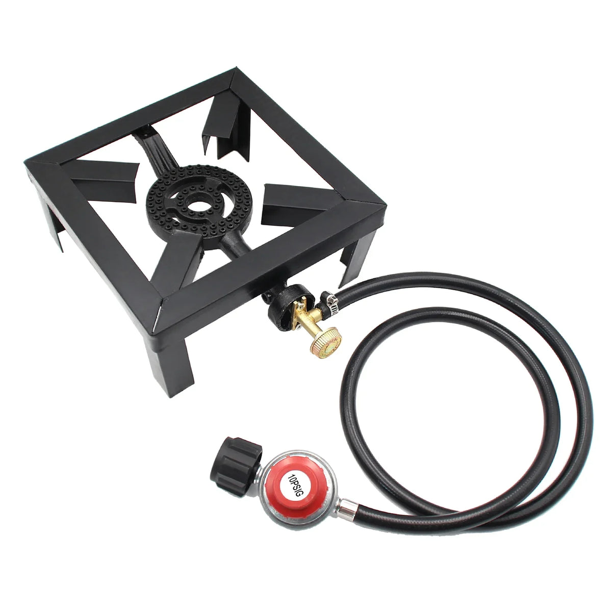 Cast Ring Stove, Boiling Cooker Control Fire Gas Andoer Portable 8KW Iron