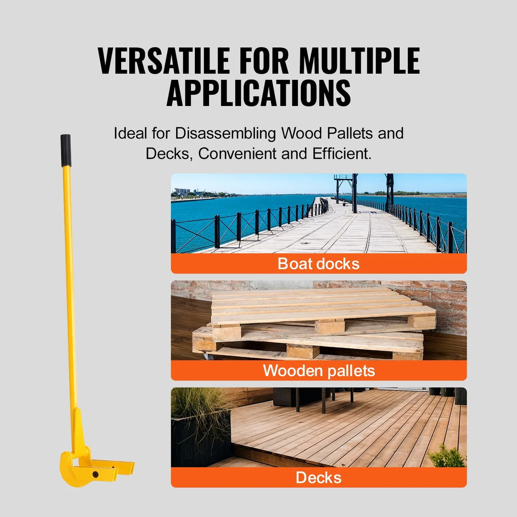 Buster BENTISM Wrecker Pry Pallet Pallet 2000 Tool Handle lbs Deck 41-Inch Bar