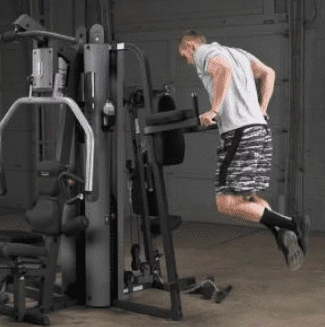 and Body-Solid (New) Raise Dip Station G9S Knee for GKR9 Vertical