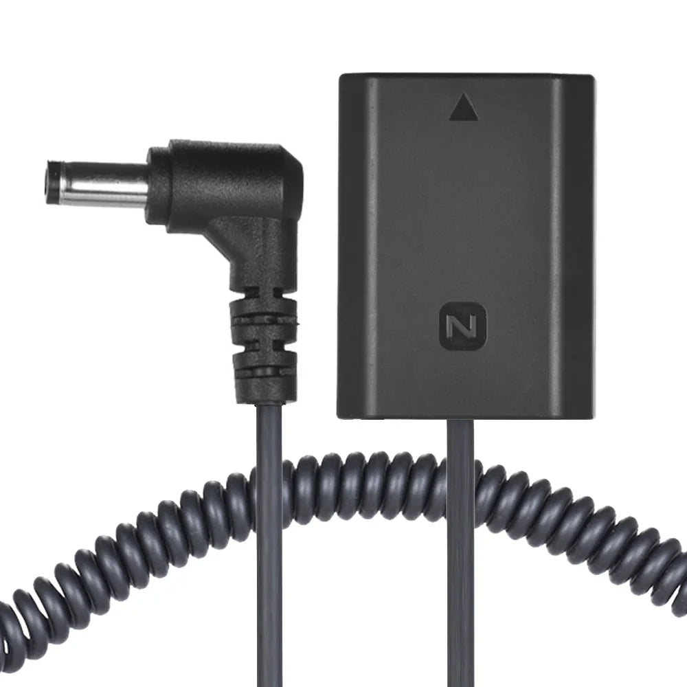 Pack Adapter for Cable FZ100 Andoer A7SIII, A7III Sony NP with Dummy Spring A7RIII A9 Battery