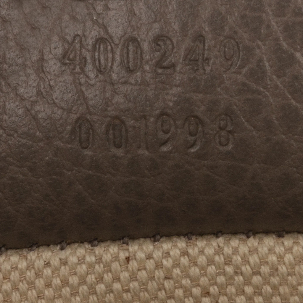 Unisex Pre-Owned Gray Dionysus Authenticated Bag (Good) Leather Small Shoulder Gucci Calf