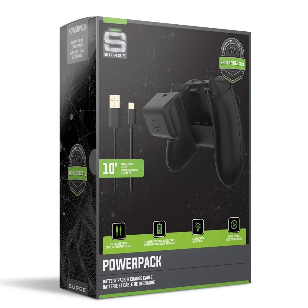 Carbon Powerpack Cable - 512GB Console Series Bundle Battery/Charge Extra - Digital Xbox Controller Cloth Wireless and Surge Charge with Microfiber Cleaning Dual Black Microsoft S with CHARGEDOCK Base