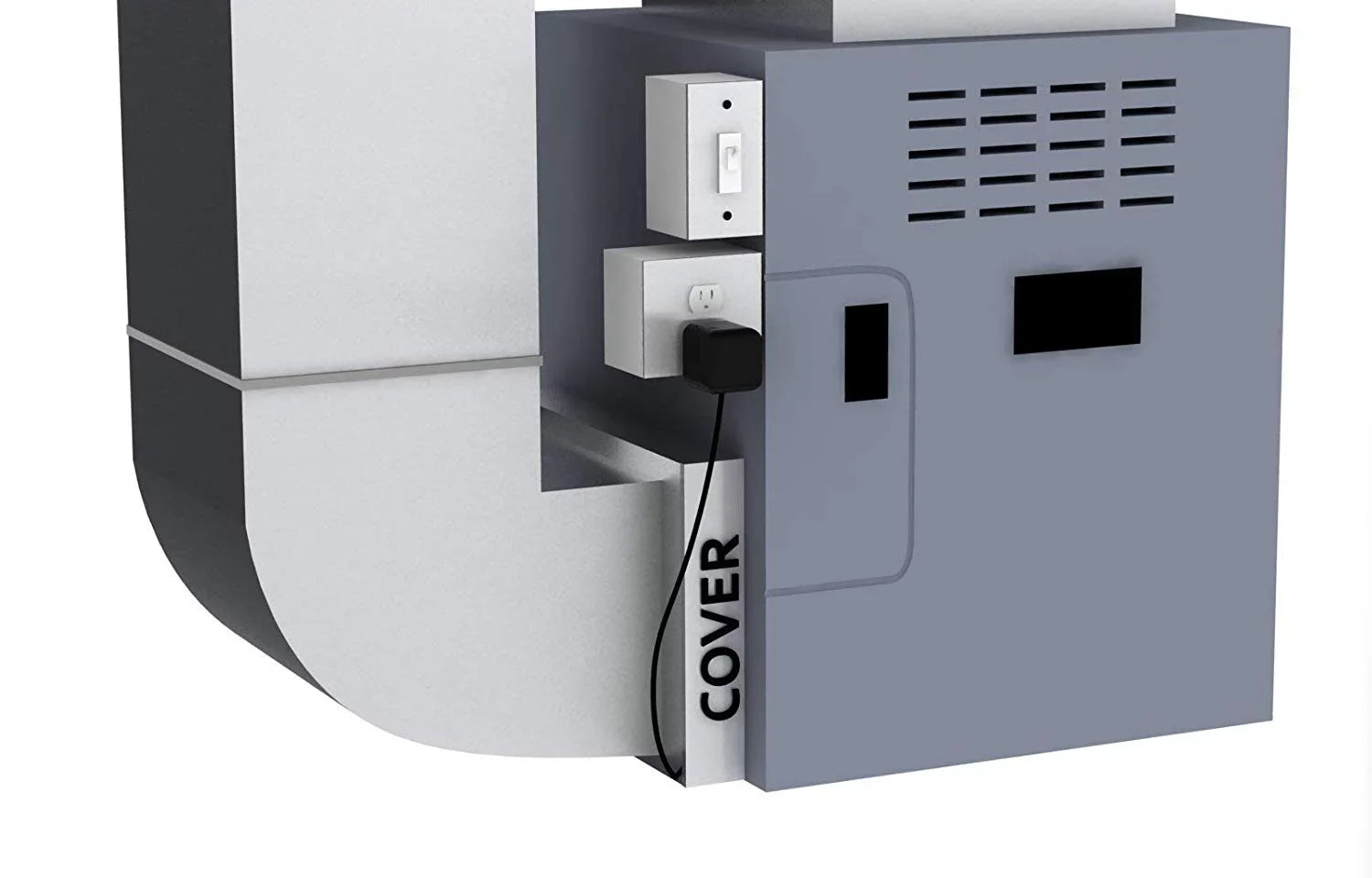 Your Air 12x24x1 Furnace PLUG Air IN! Homeowner - Simply Replace Electronic Current AC Filter Installed- IT and Filter