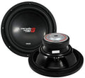Ohm Inch Single Cerwin 1000 Audio Vega 4 SUB (XED10) XED10V2 10 Watts Car