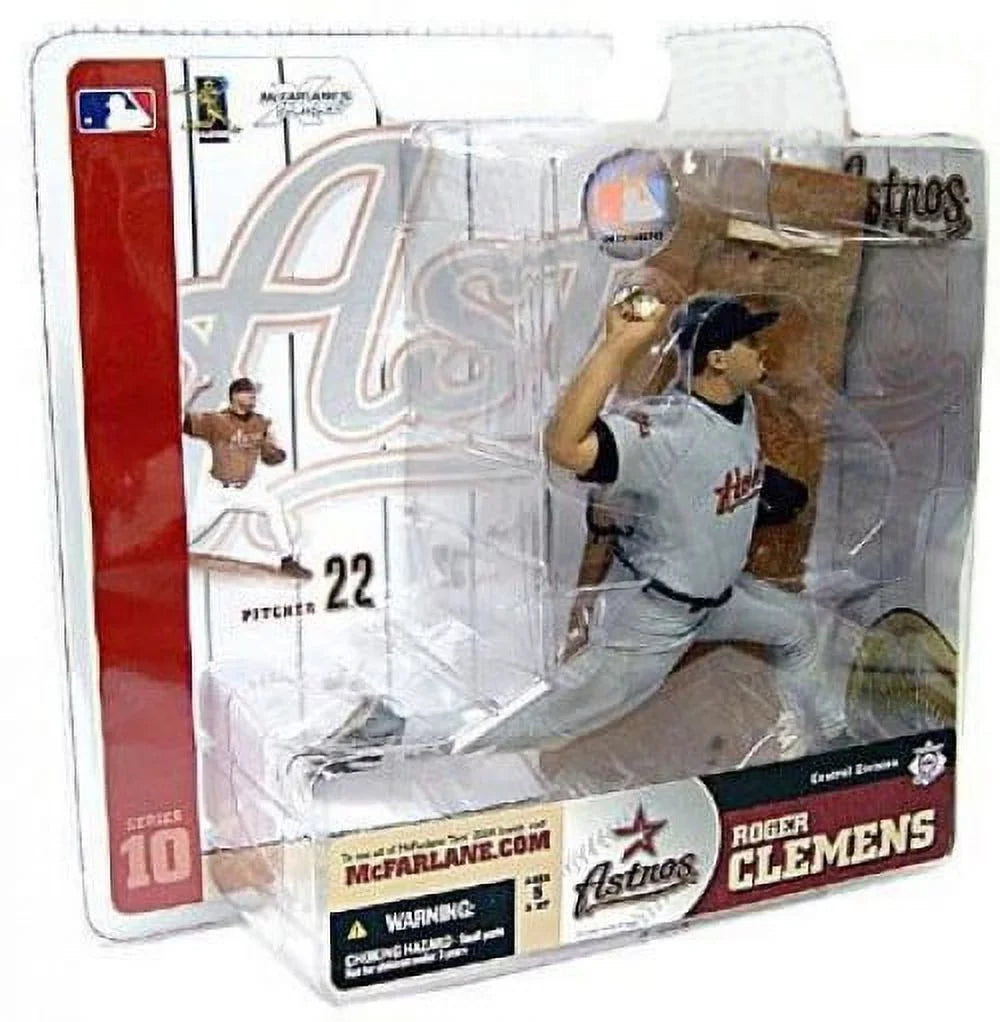 (Gray McFarlane Figure Roger Series 10 Action Sports Jersey Variant) Clemens MLB Picks