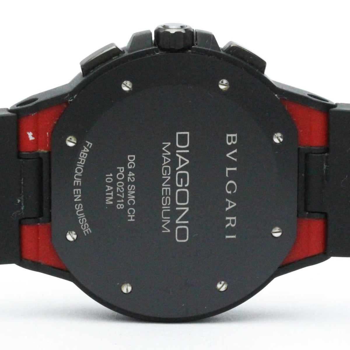Chronograph Ceramic Magnesium (Good) BF567466 Diagono Automatic Watch DG42SMCCH Pre-Owned BVLGARI