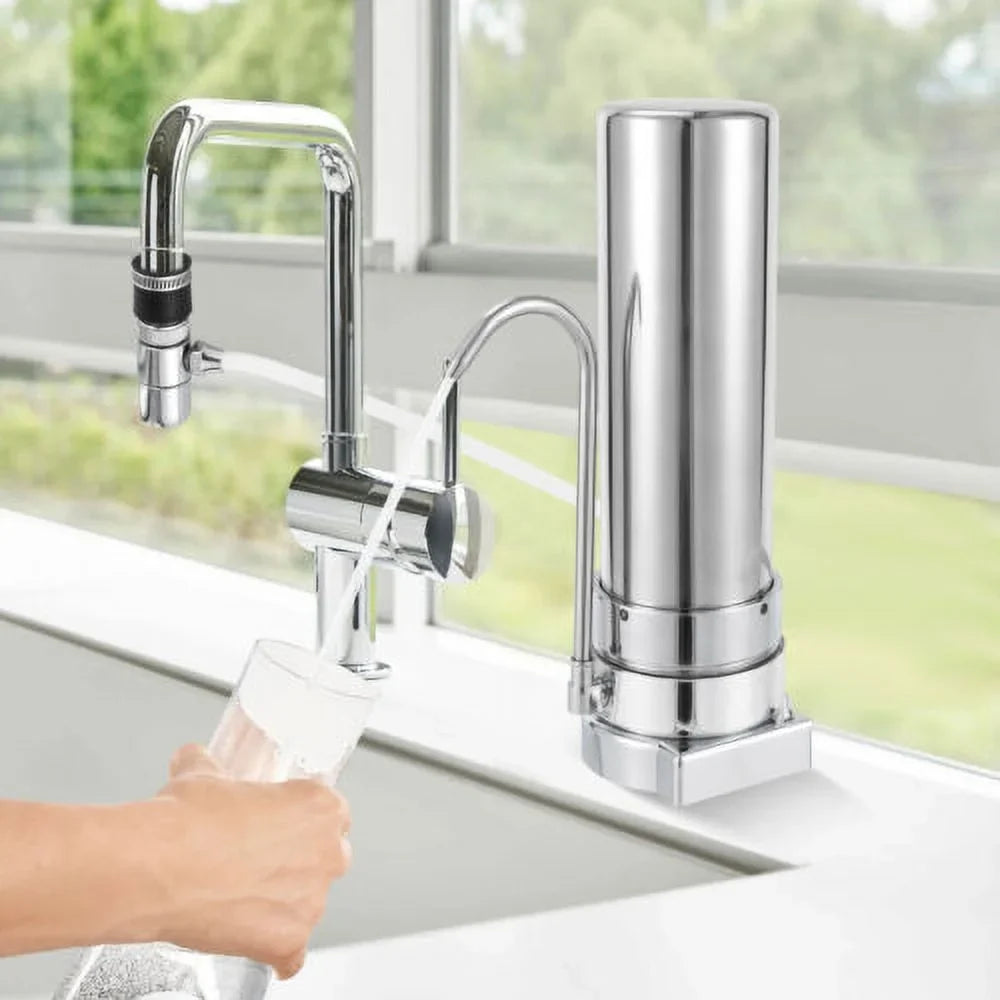 Filtration Steel Water Filtration Stainless Filtration Countertop System Tap for