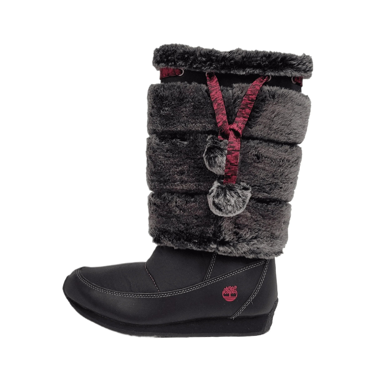 Fur 2.5 Medium Boot Black Youth 59794 Tall Preschool Timberland Winterberry size US