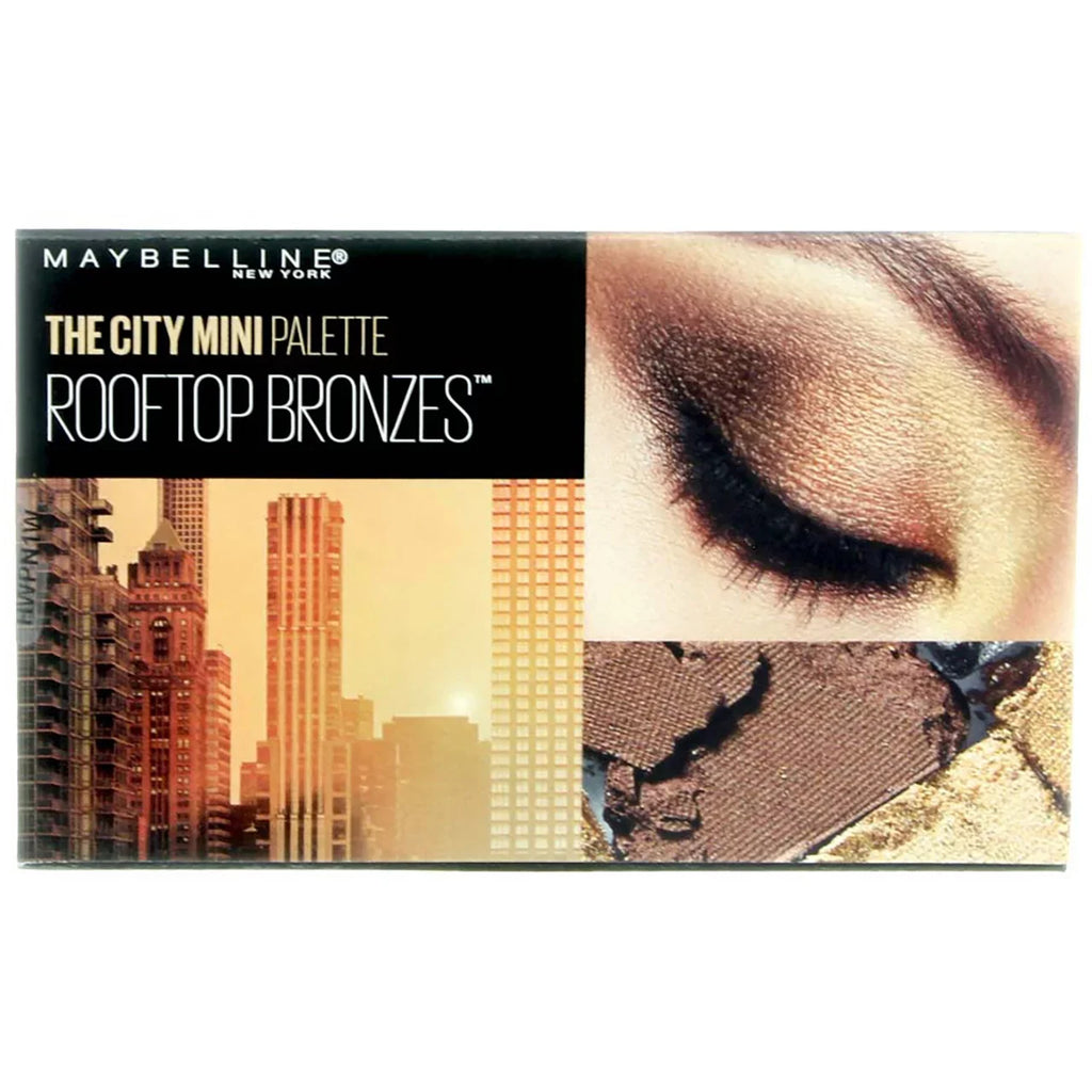 oz City (Pack of Maybelline 2) Rooftop 0.14 Bronzes Palette, The Mini Eyeshadow
