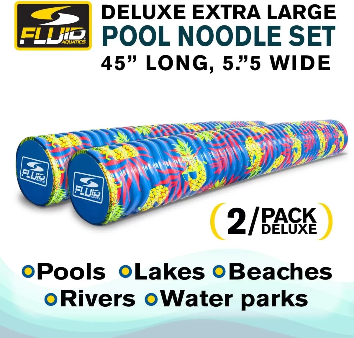 Pack toy, Swimming Unisex,Teen Noodle Fluid - Pool Pool Deluxe . - 2