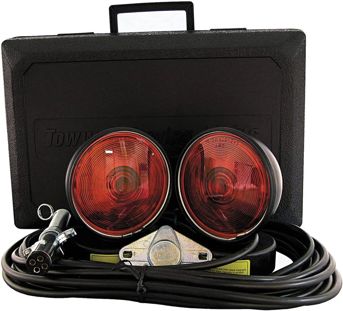 Round Stock Plug Round Towing Box Custer CUPHDTL30B HD 30 70 ft. Products Cord Magnets 4
