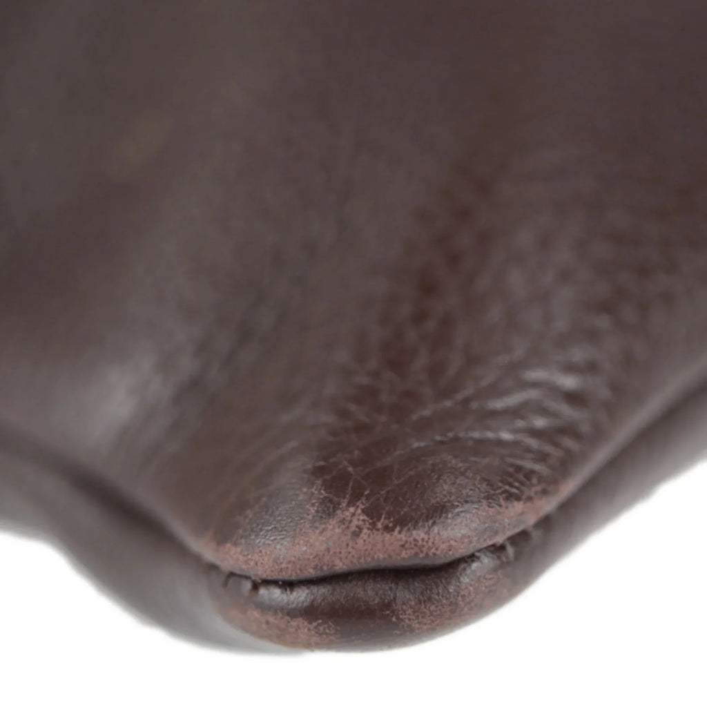 shoulder without Pre-Owned bag large (Good) leather brown LOEWE gusset Loewe