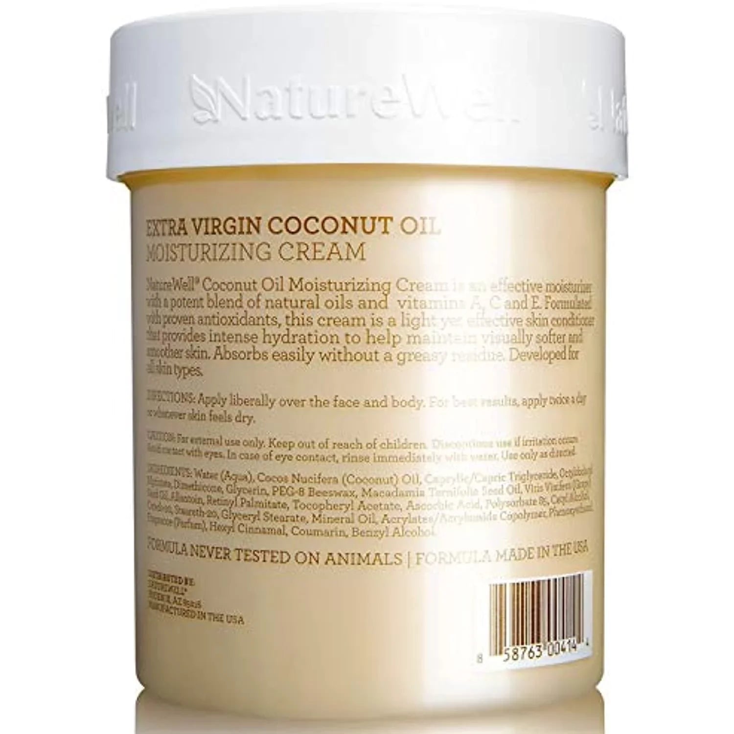 Coconut Oil 2) Naturewell Title Extra Default - of Moisturizing (Pack Cream, 16oz Virgin