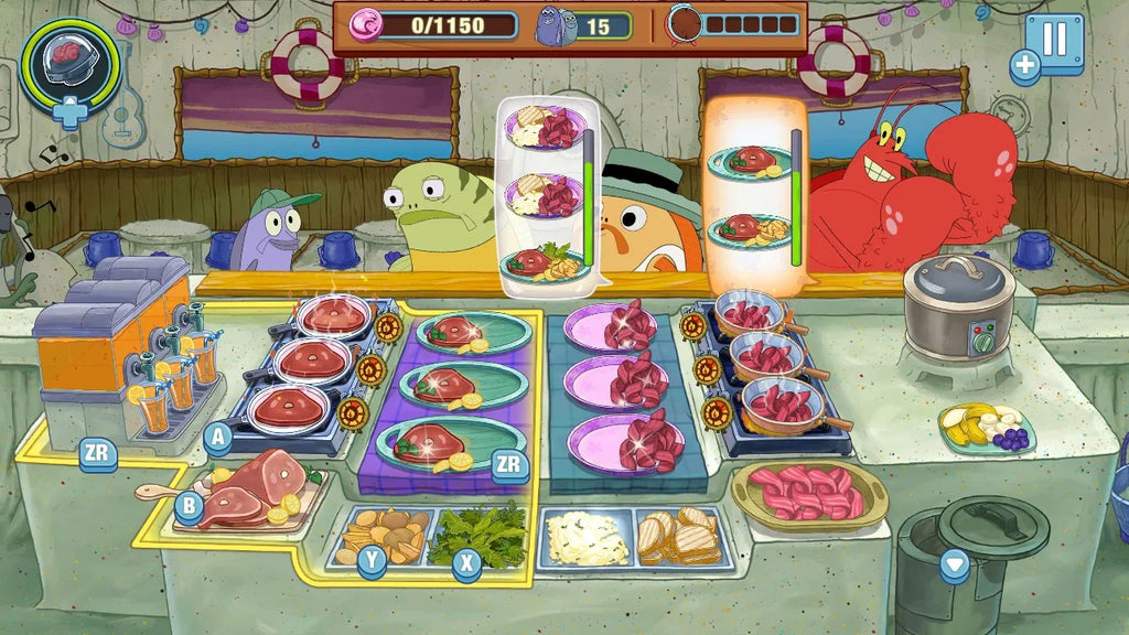 Cook-Off Extra Nintendo Nighthawk Krusty Krusty Switch, Edition, SpongeBob Interactive, 812303018978