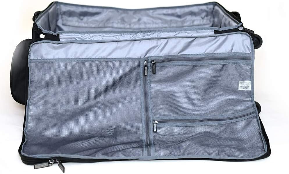 '- YFbiubiulife Dance BLACK Garment Bag Collapsible Rack Rolling w/No-Lean