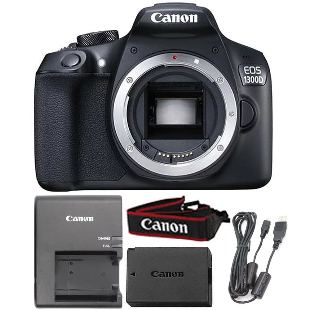 18MP Camera DSLR Canon 1300D/T6 Kit + 16GB Lens + Accessory 18-55mm EOS