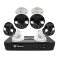 Security System 8-Channel 4K with Swann Cameras 4x UHD Spotlight 2TB