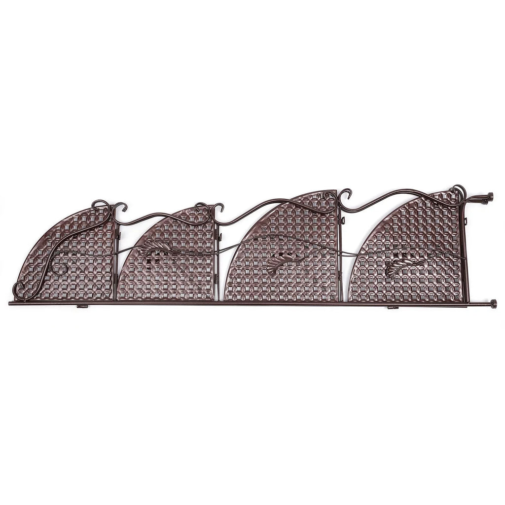 4-Tier Corner Rack Folding Shelf Pot Plant Storage Balcony Stand Flower