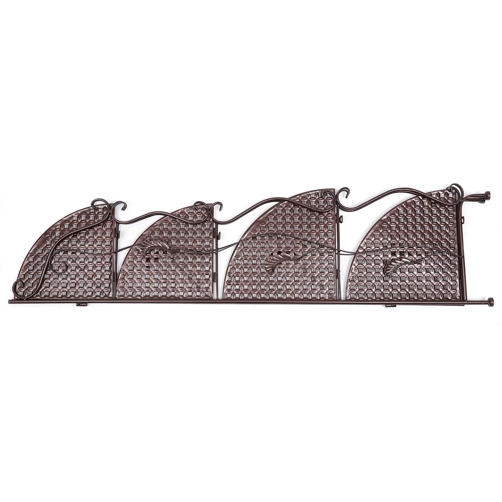 4-Tier Corner Rack Folding Shelf Pot Plant Storage Balcony Stand Flower