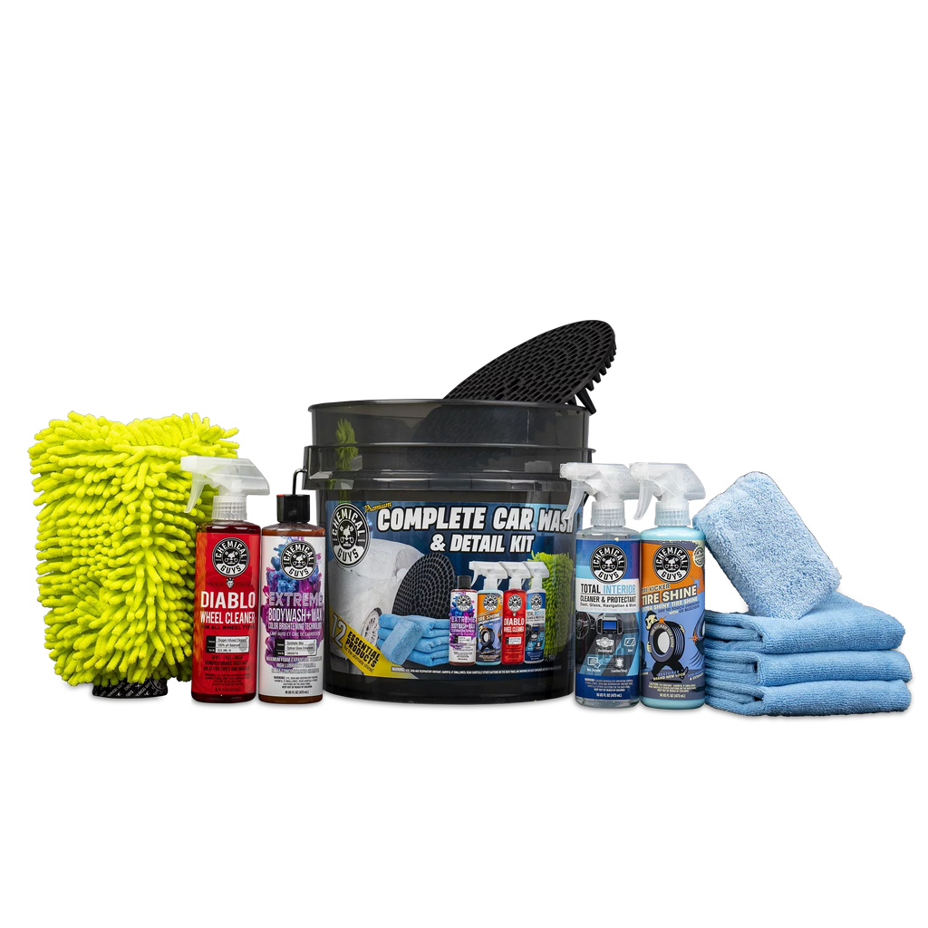 Chemical & Wash Complete Detail Guys 12 Kit Car Premium Piece