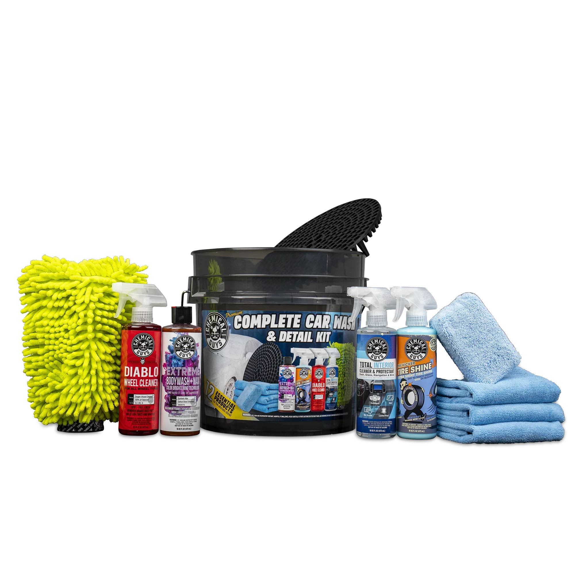 Chemical & Wash Complete Detail Guys 12 Kit Car Premium Piece
